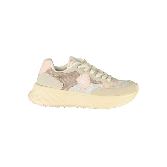 Blauer Beige Polyurethaan Dames Sneaker - Image 1
