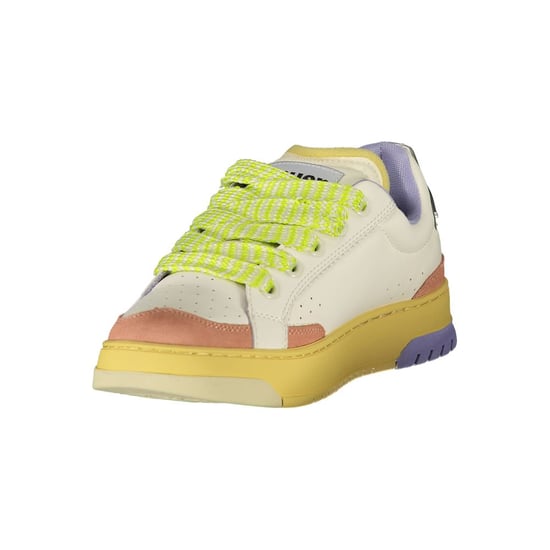 Blauer Witte Polyurethaan Dames Sneaker - Image 3