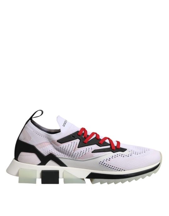 Dolce & Gabbana Witte SORRENTO Sport Stretch Sneakerschoenen - Image 1