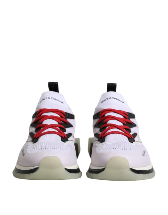 Dolce & Gabbana Witte SORRENTO Sport Stretch Sneakerschoenen - Image 2