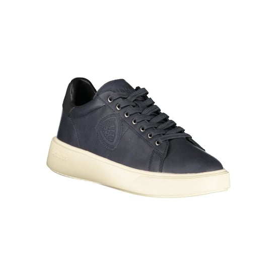 Blauer Blauw Polyurethaan Heren Sneaker - Image 2