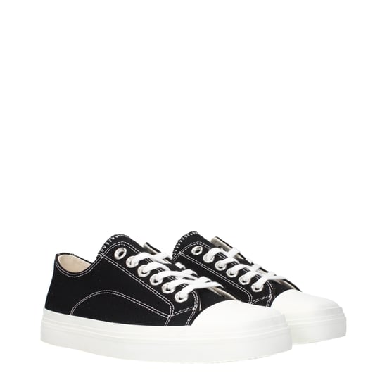 Moschino Zwarte Stoffen Lage Sneakers - Image 2