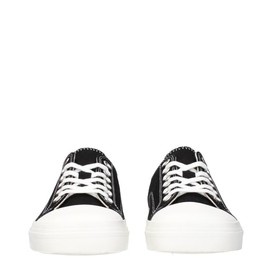Moschino Zwarte Stoffen Lage Sneakers - Image 3