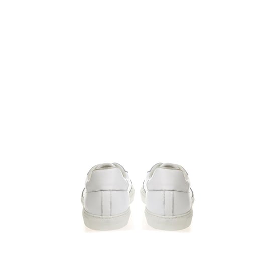 Roberto Cavalli Vita Läder Låg Skor - Image 4