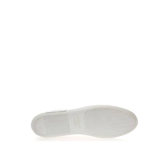 Roberto Cavalli Vita Läder Låg Skor - Image 5