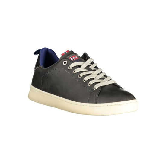 Norge 1963 Svart Polyuretan Herr Sneakers - Image 2