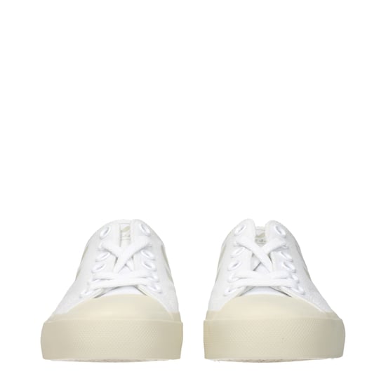 Veja Witte Stoffen Lage Sneakers - Image 3