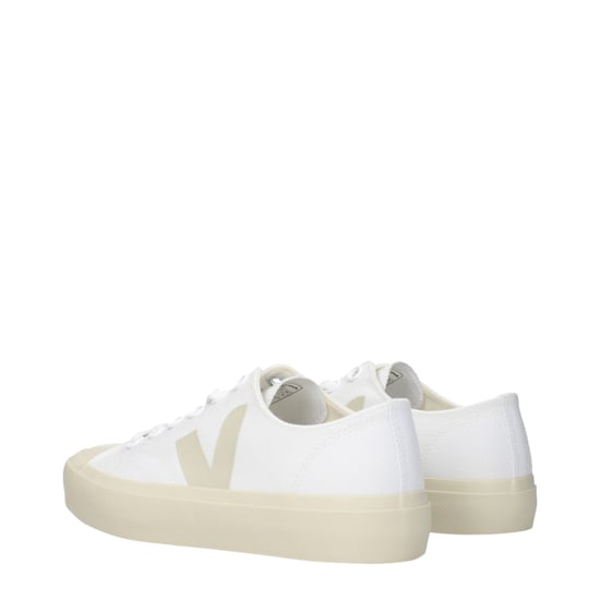 Veja Witte Stoffen Lage Sneakers - Image 4