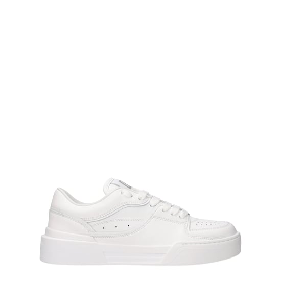 Dolce & Gabbana Vita Läder Låg Top Sneakers - Image 1