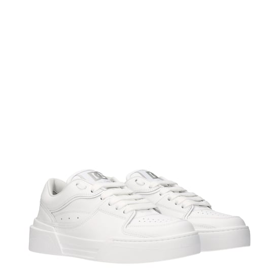 Dolce & Gabbana Vita Läder Låg Top Sneakers - Image 2