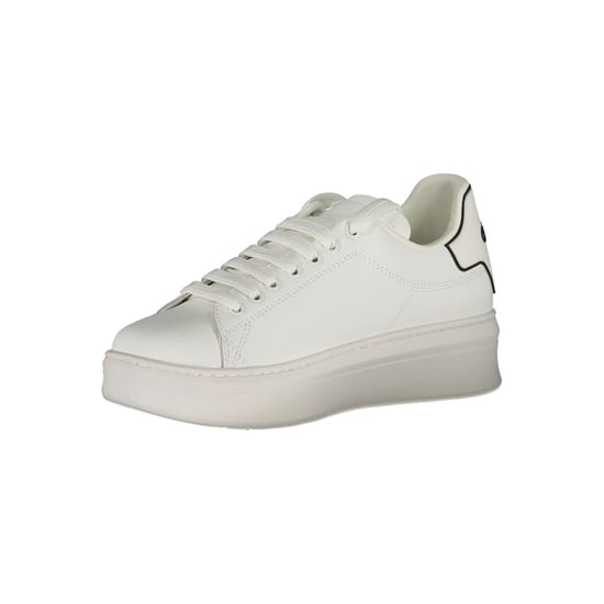 Gaelle Paris Bianco Poliuretano Dames Sneaker - Image 3