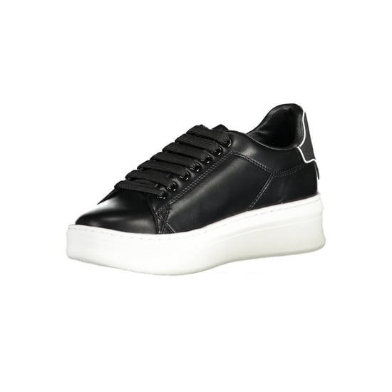 Gaelle Paris Zwarte Polyurethaan Dames Sneaker - Image 3
