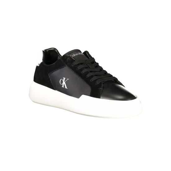 Calvin Klein Nero Leren Sneakers voor Mannen - Image 2