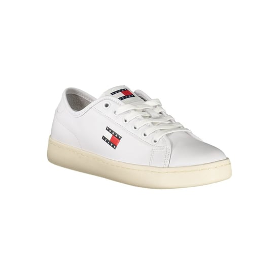 Tommy Hilfiger Bianco Polyuretan Dam Sneakers - Image 2