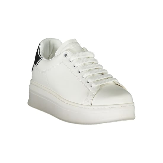 Gaelle Paris Bianco Poliuretano Dames Sneaker - Image 2
