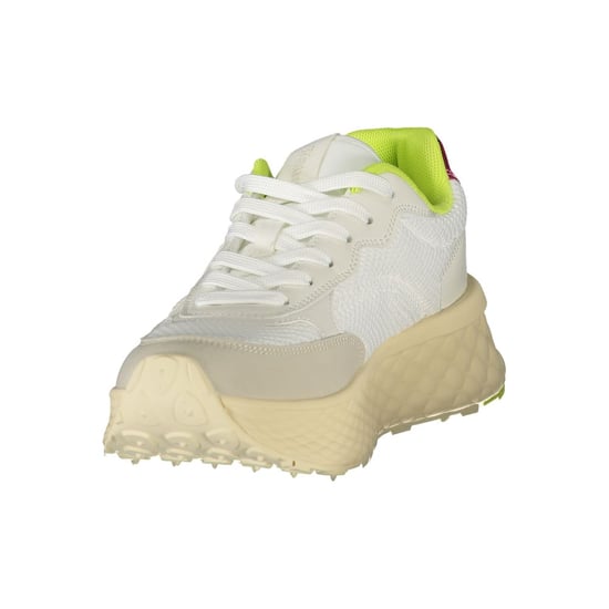 Blauer Witte Polyurethaan Dames Sneaker - Image 3