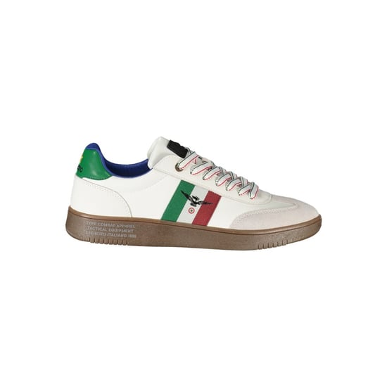 Esercito 1659 White Polyurethane Men's Sneaker - Image 1