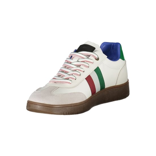 Esercito 1659 White Polyurethane Men's Sneaker - Image 3