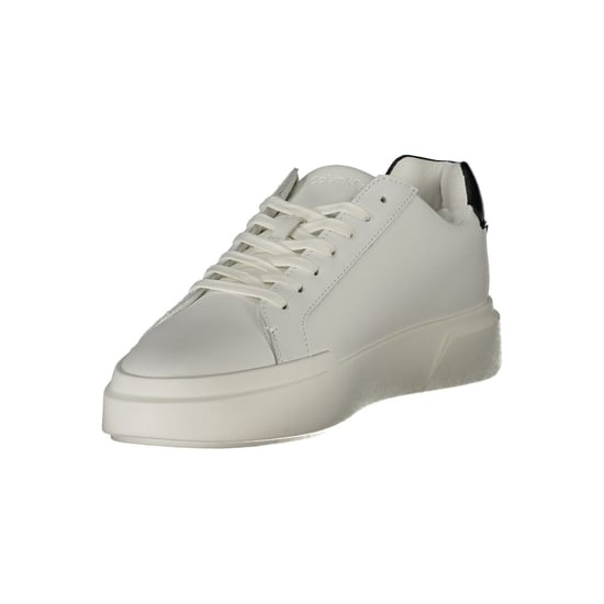 Calvin Klein Bianco Leren Heren Sneaker - Image 3