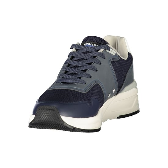 Blauer Blu Polyester Heren Sneakers - Image 3