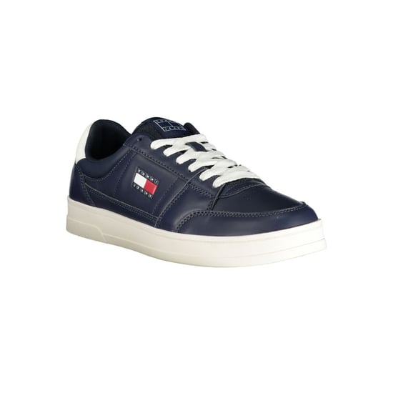 Tommy Hilfiger Blauwe Leren Heren Sneakers - Image 2