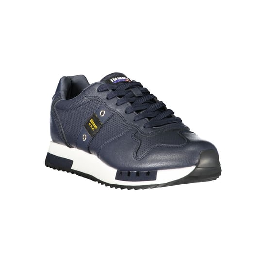 Blauer Blau Polyurethaan Heren Sneakers - Image 2