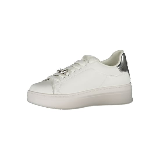 Gaelle Paris Bianco Poliuretano Dames Sneaker - Image 3