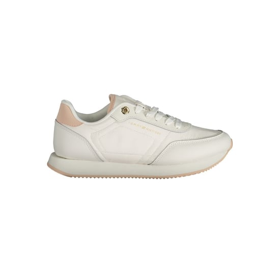 Tommy Hilfiger Bianco Läder Sneakers för Kvinnor - Image 1