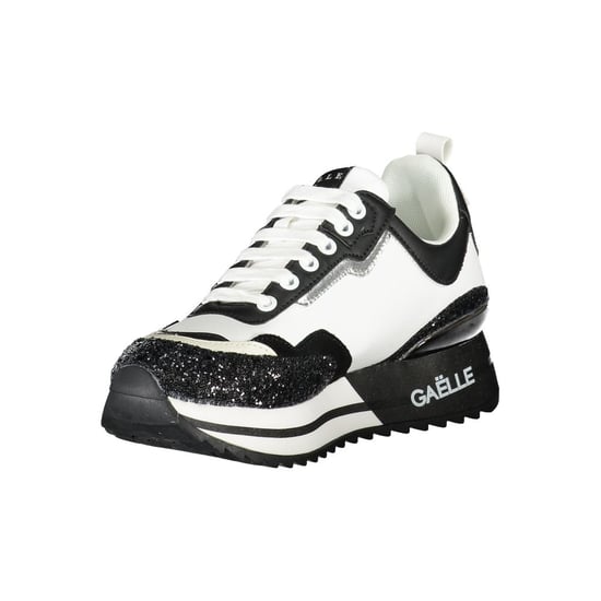 Gaelle Paris Zwarte Polyurethaan Dames Sneaker - Image 3