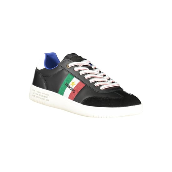 Esercito 1659 Black Leather Men Sneaker - Image 2