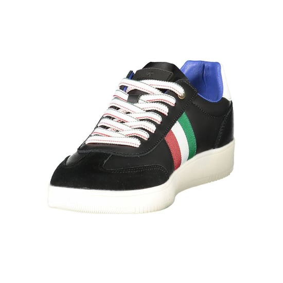 Esercito 1659 Black Leather Men Sneaker - Image 3
