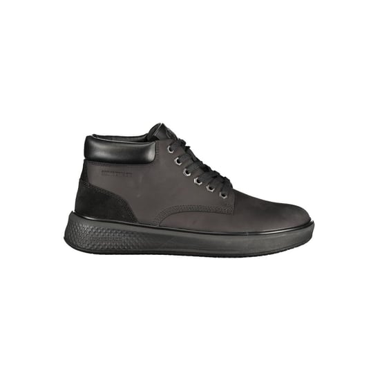 Lumberjack Zwarte Leren Sneakers Voor Mannen - Image 1