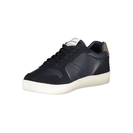 Gas Blauw Polyurethaan Heren Sneakers - Image 3