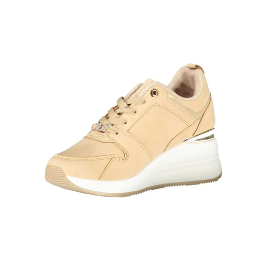 Laura Biagiotti Beige Polyester Dam Sneaker - Image 3