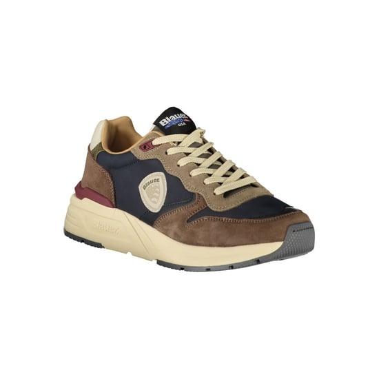 Blauer Blau Polyurethaan Heren Sneaker - Image 2