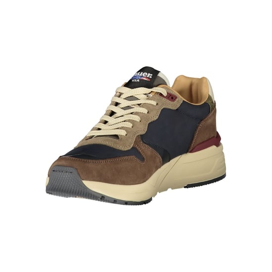 Blauer Blau Polyurethaan Heren Sneaker - Image 3