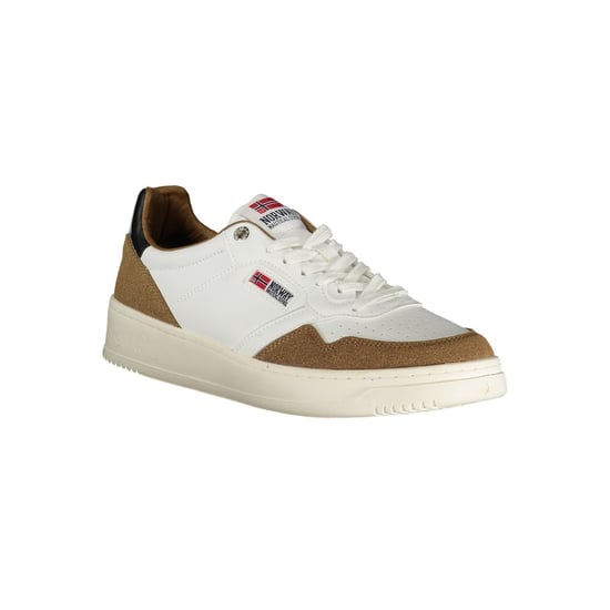 Norge 1963 Bianco Polyuretan Herr Sneakers - Image 2