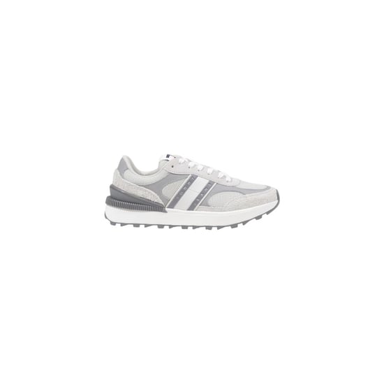 Tommy Hilfiger Jeans Gray Suede Leather Athletic Sneakers - Image 1