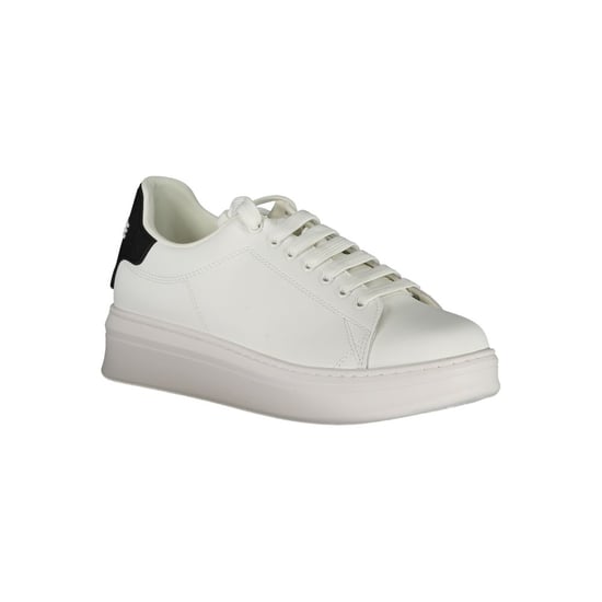 Gaelle Paris Witte Polyurethaan Sneakers voor Heren - Image 2