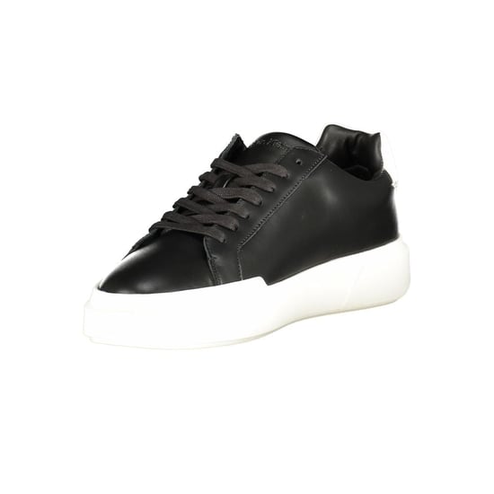 Calvin Klein Svart Läder Herr Sneaker - Image 3