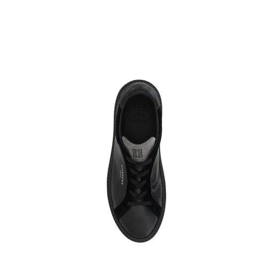 Givenchy Zwarte Leren G Set Sneakers - Image 4