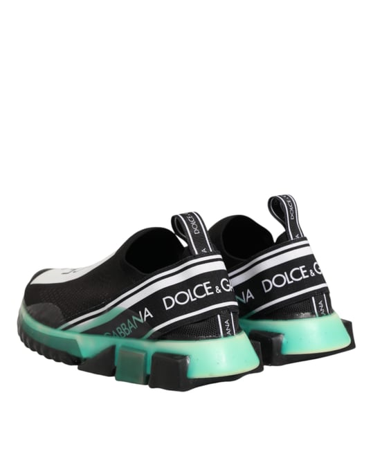 Dolce & Gabbana Zwarte Slip-On Sorrento Heren Sneakers Schoenen - Image 6