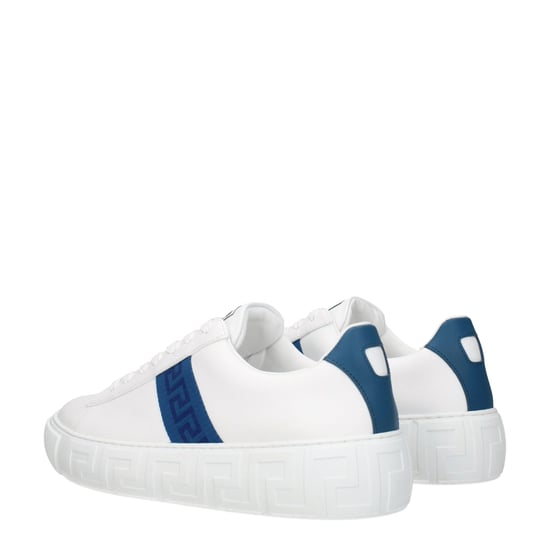 Versace Witte Leren Lage Sneakers - Image 4
