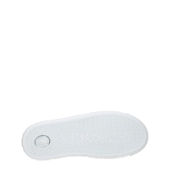 Versace Witte Leren Lage Sneakers - Image 5