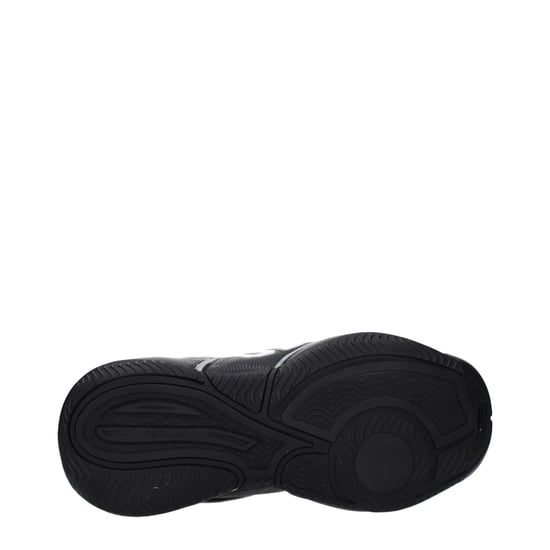 Off-White Zwarte Leren Hoge Sneakers - Image 5