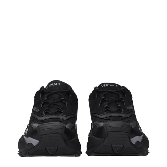 Versace Svart Textil Sportskor - Image 3