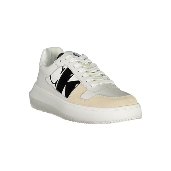 Calvin Klein Elegante Witte Veterschoenen met Contrastdetail - Image 2
