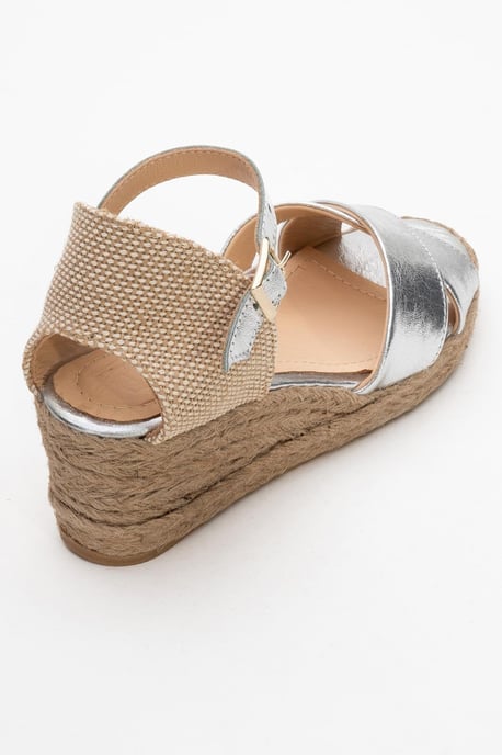 Miria Leren Platform Espadrille (Dames) - Image 4
