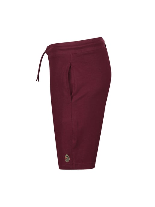 Luke 1977 Junior Trous Shorts in Claret - Image 3