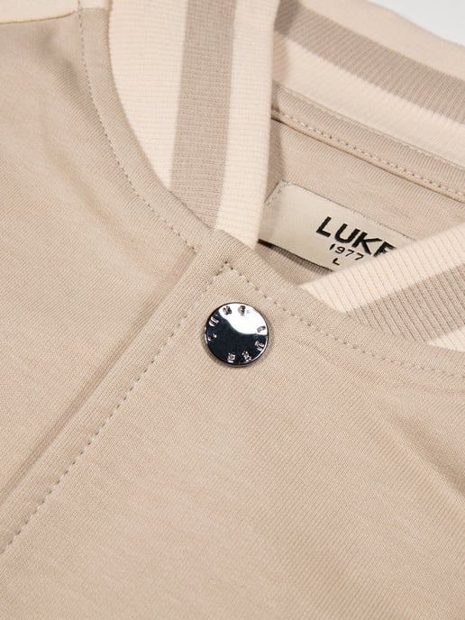 Luke 1977 Junior Kansas Varsity Jacket in Stone - Image 3